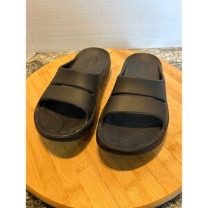 Oofos OOahh Sport Recovery Slides Black Mens 5 Womens 7 EU 38 Sandals